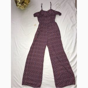 Wide leg jumpsuit